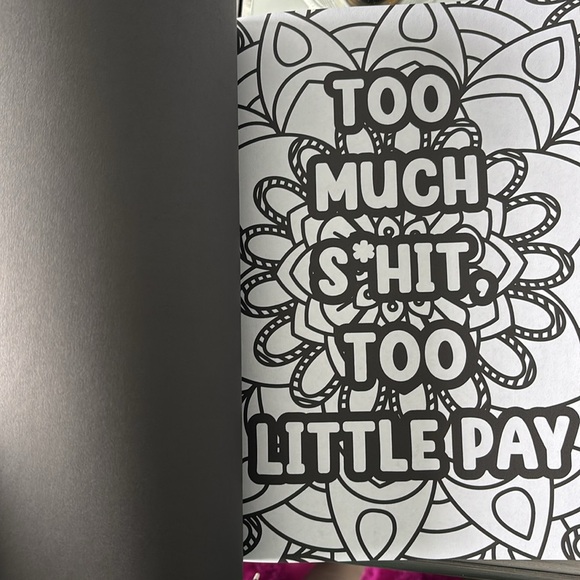 Adult coloring book - Picture 3 of 4